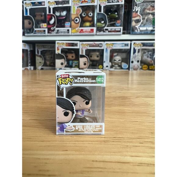 BITTY April Ludgate Pawnee Ranger Parks & Recreation Funko Pop #1412 Rec TV SHow - Picture 1 of 6